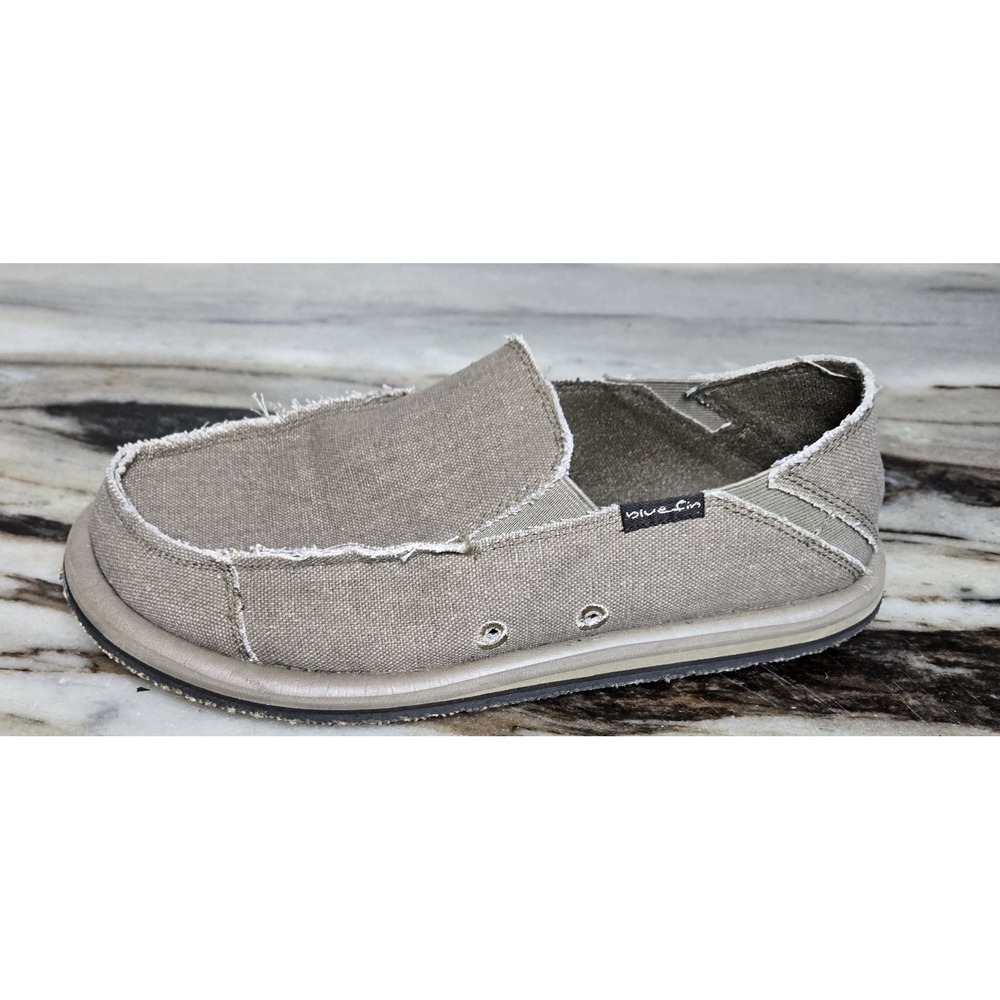 Blue‎ Fin BAJA Mens Sz 8 Boat Slip On Shoes Brown 335300  Comfort Mem Foam - Picture 6 of 9